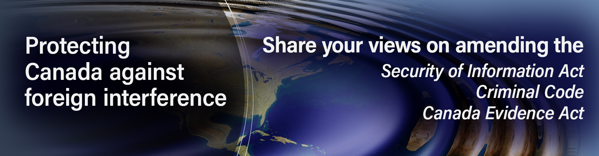 Reforming the law on foreign interference – Online public consultation